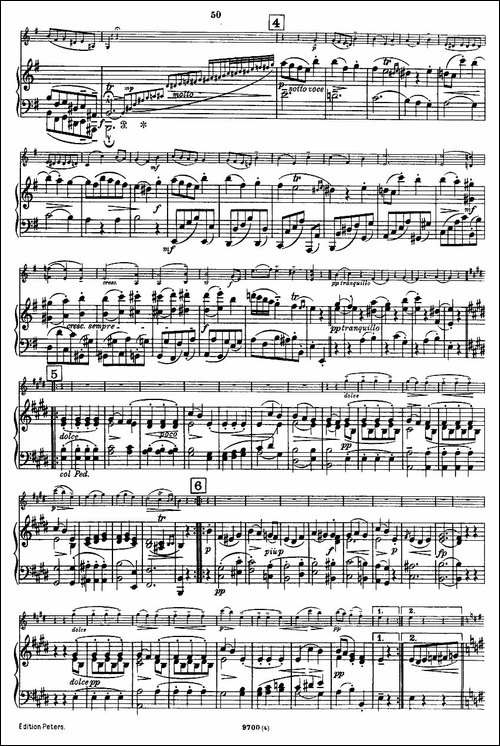 Mozart---Violin-Sonata-No.4,-KV.-304-第四小提琴奏鸣曲-提琴谱