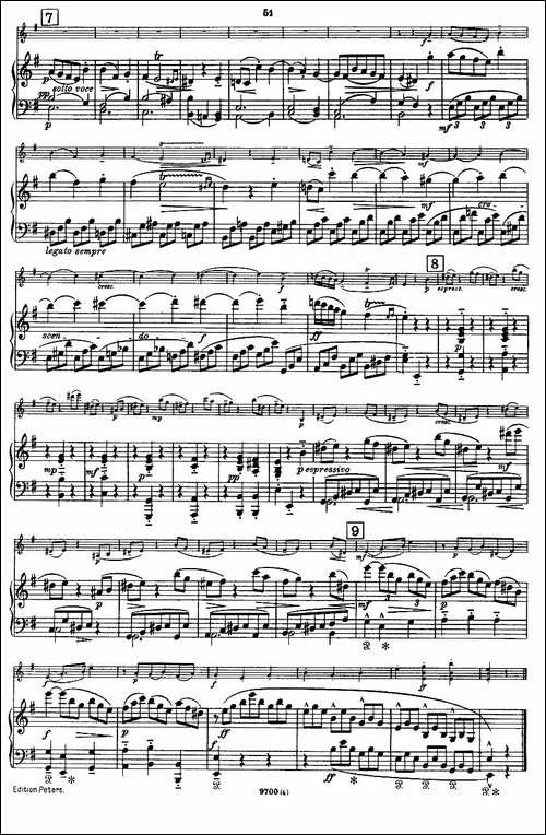 Mozart---Violin-Sonata-No.4,-KV.-304-第四小提琴奏鸣曲-提琴谱