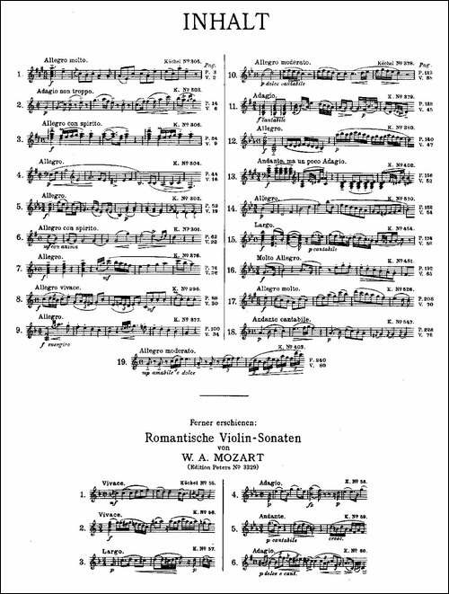 Mozart---Violin-Sonata-No.5,-KV.-302-第五小提琴奏鸣曲-提琴谱