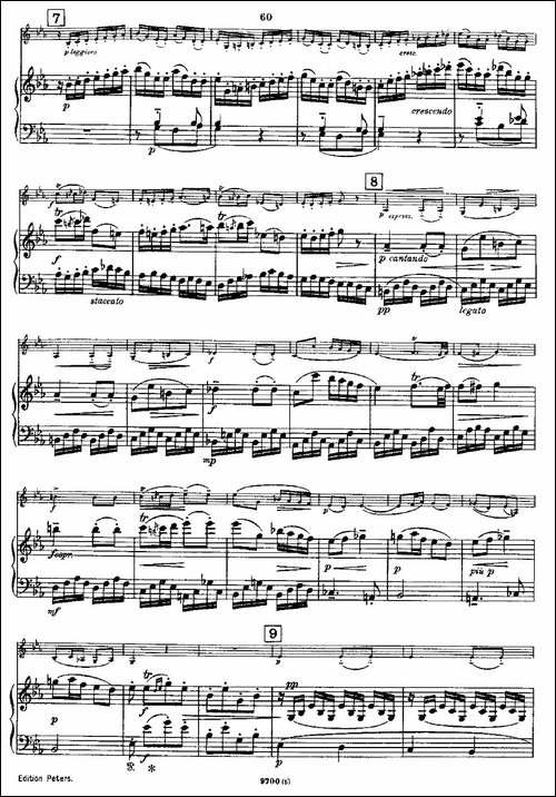 Mozart---Violin-Sonata-No.5,-KV.-302-第五小提琴奏鸣曲-提琴谱