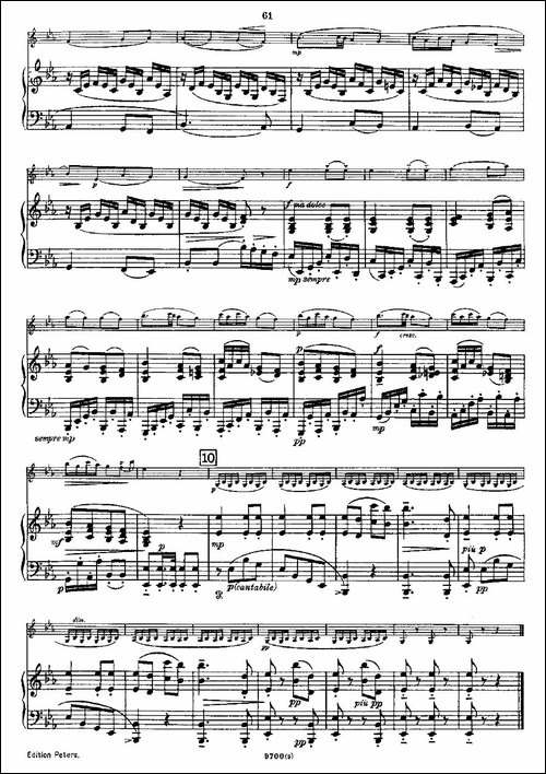 Mozart---Violin-Sonata-No.5,-KV.-302-第五小提琴奏鸣曲-提琴谱