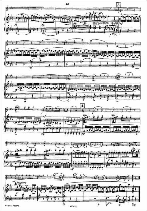 Mozart---Violin-Sonata-No.5,-KV.-302-第五小提琴奏鸣曲-提琴谱