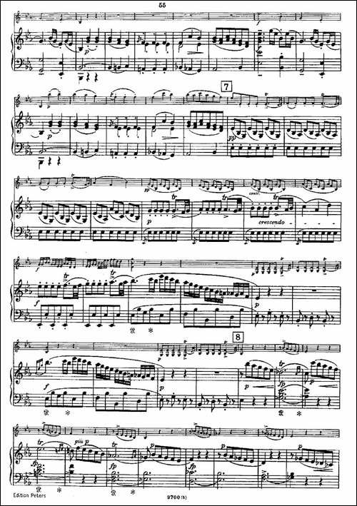 Mozart---Violin-Sonata-No.5,-KV.-302-第五小提琴奏鸣曲-提琴谱