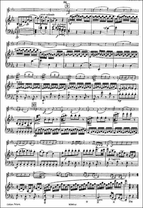 Mozart---Violin-Sonata-No.5,-KV.-302-第五小提琴奏鸣曲-提琴谱