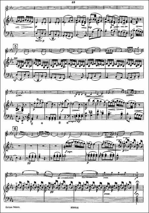 Mozart---Violin-Sonata-No.5,-KV.-302-第五小提琴奏鸣曲-提琴谱