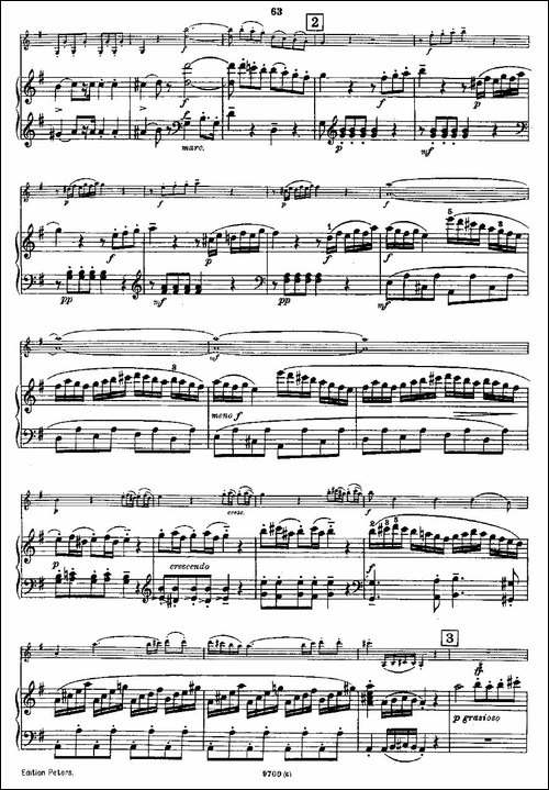 Mozart---Violin-Sonata-No.6,-KV.-301-第六小提琴奏鸣曲-提琴谱