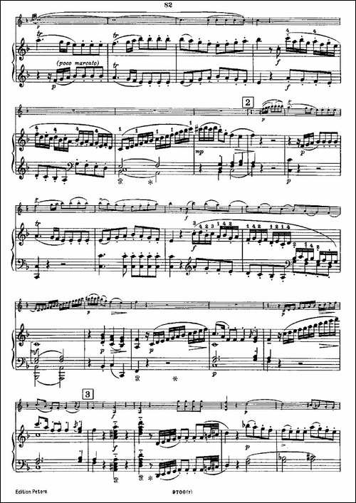 Mozart---Violin-Sonata-No.7,-KV.-376-第七小提琴奏鸣曲-提琴谱