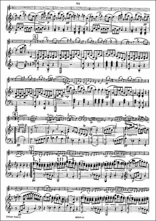 Mozart---Violin-Sonata-No.7,-KV.-376-第七小提琴奏鸣曲-提琴谱