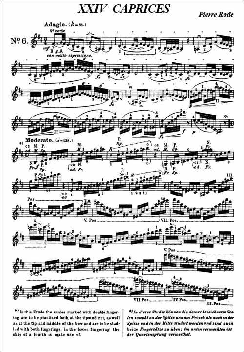 24首小提琴练习曲之6-提琴谱