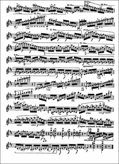 24首小提琴练习曲之6-提琴谱