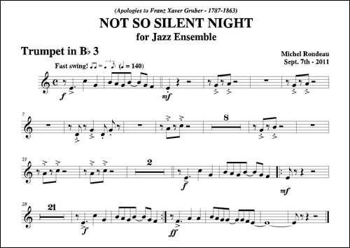 NOT-SO-SILENT-NIGHT-第三降B小号分谱-铜管谱