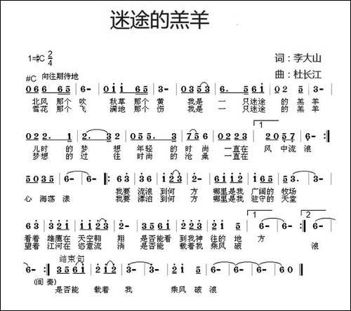 迷途的羔羊