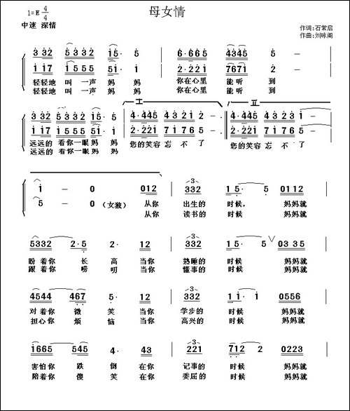 天下母女情-又名：母女情