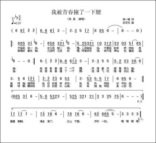 我被青春撞了一下腰