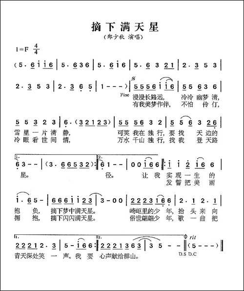 摘下满天星