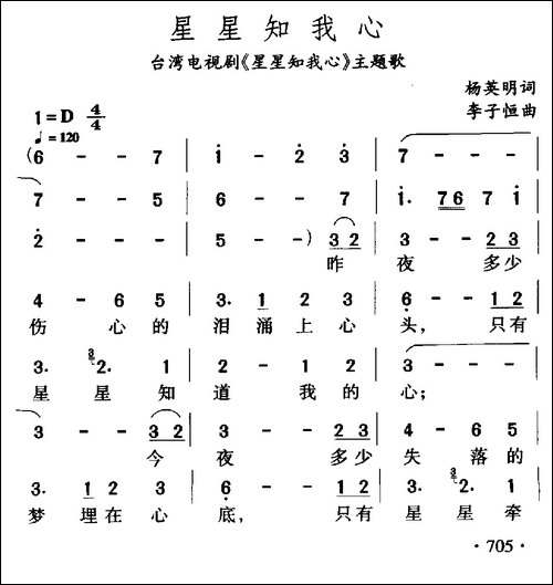 星星知我心-同名电视剧主题曲