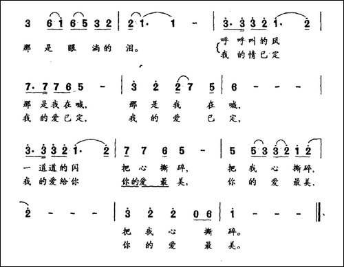 我的爱给谁-电视剧《情债》片尾曲