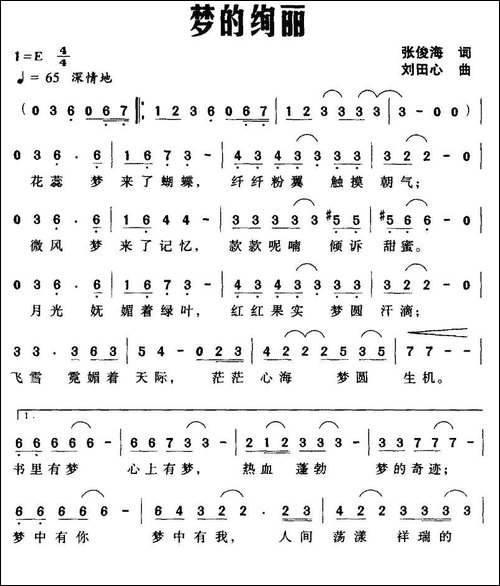 梦的绚丽