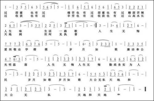 人生无悔-岁月如梭