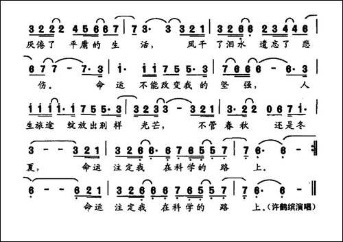 科学的路上-电视纪录片《高士其》主题曲