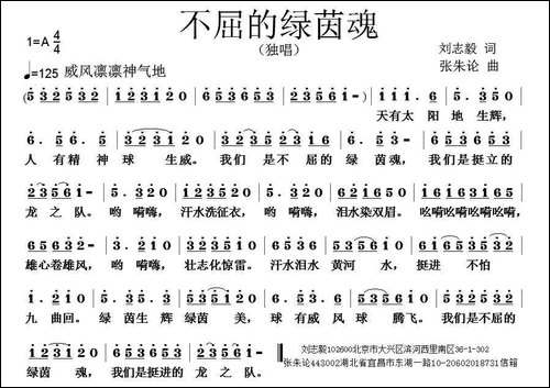 不屈的绿茵魂