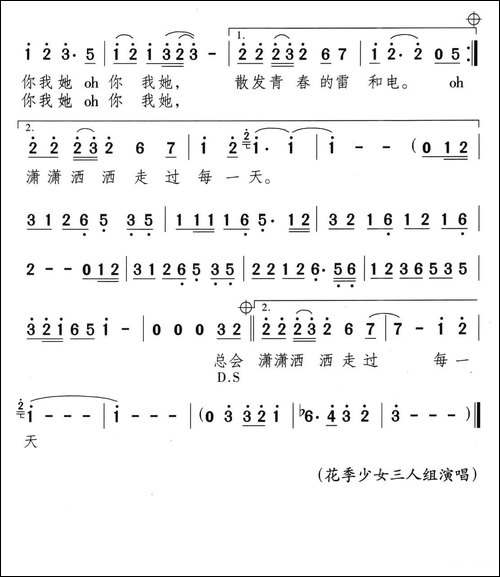 青春亮相