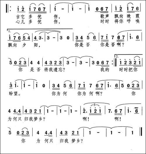 忧伤的吉它