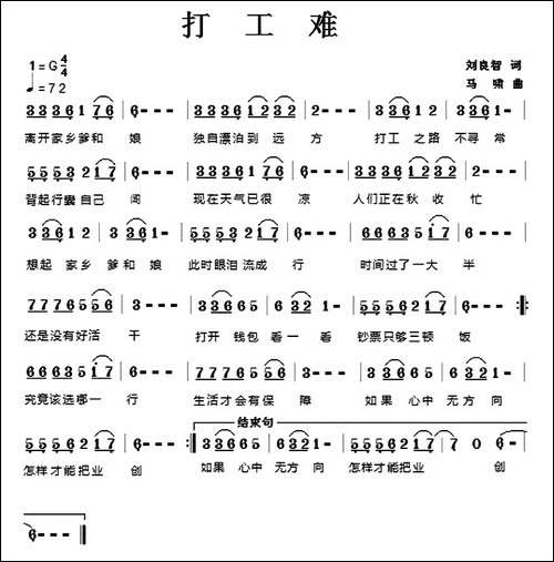 打工难