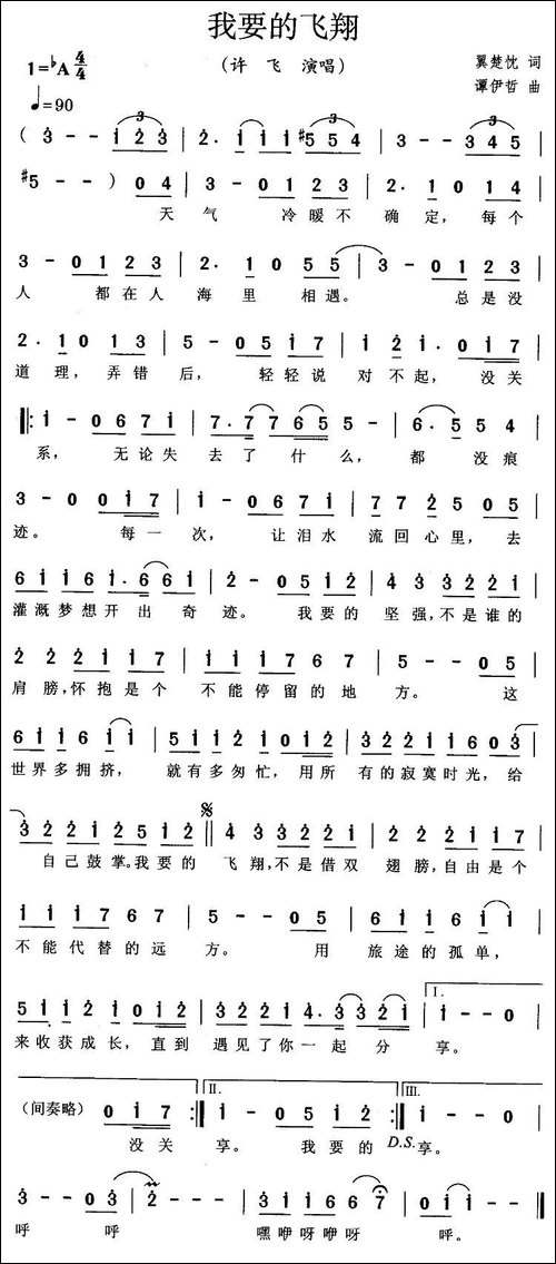 我要的飞翔
