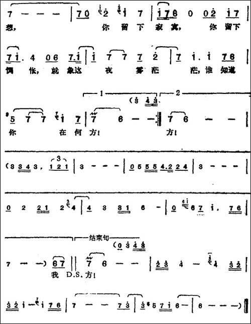 邓丽君演唱金曲：夜雾