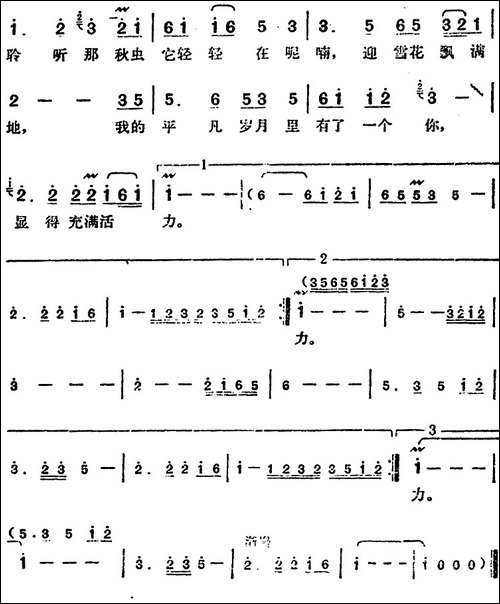 邓丽君演唱金曲：我和你