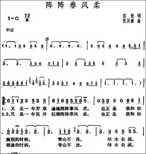 邓丽君演唱金曲：阵阵春风柔