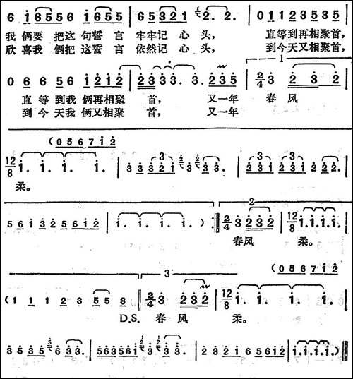 邓丽君演唱金曲：阵阵春风柔
