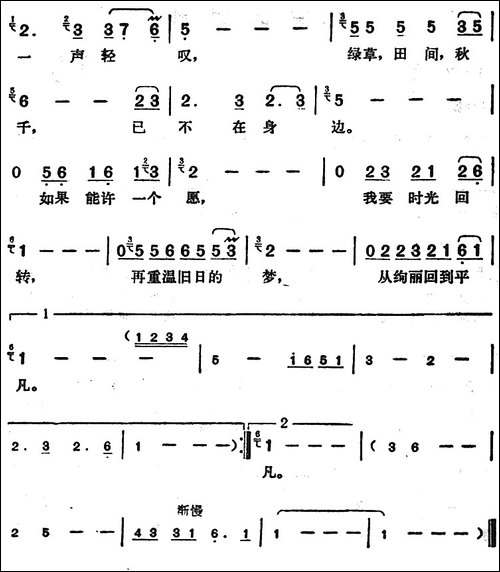 邓丽君演唱金曲：如果能许一个愿