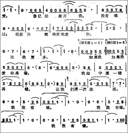 苏芮演唱金曲：我没有错