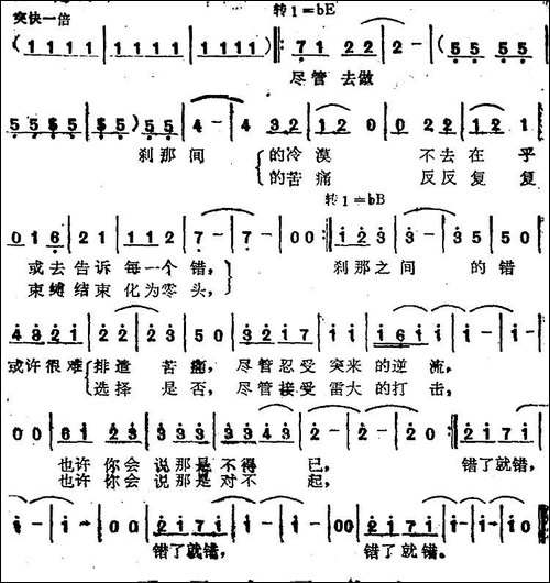 苏芮演唱金曲：错了就错了