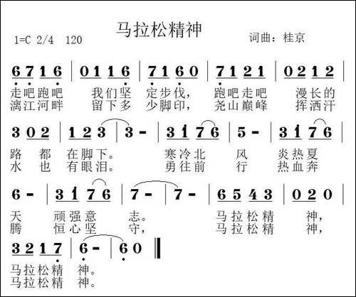 马拉松精神