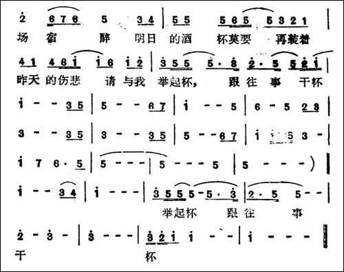 跟往事干杯