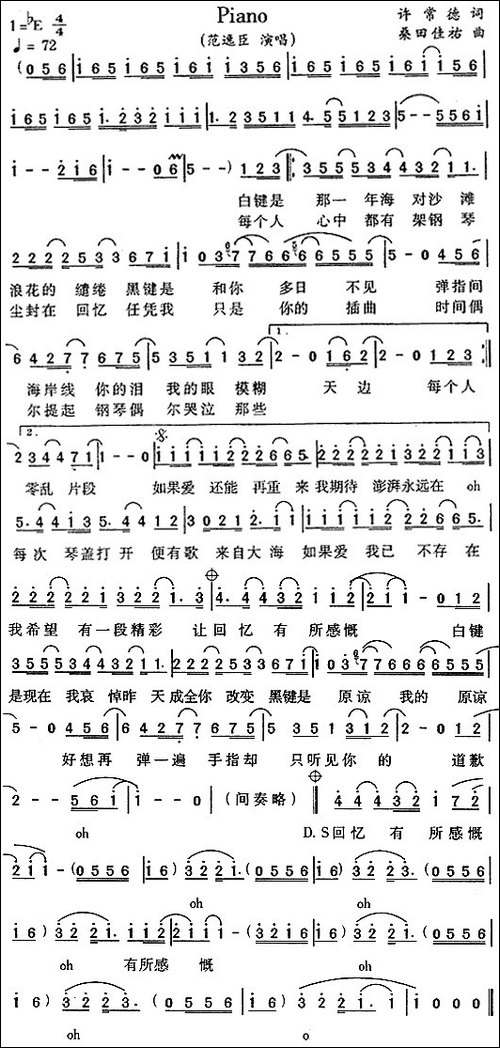 piano-韩剧《钢琴》主题曲
