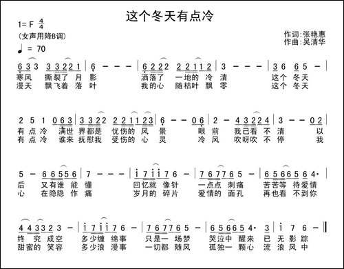 这个冬天有点冷