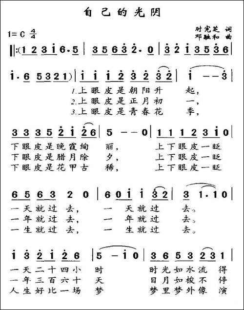 自己的光阴