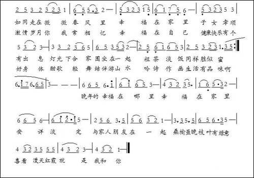 晚年的幸福在哪里