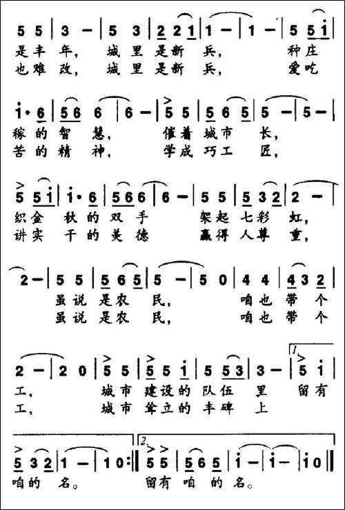 城市新兵农民工