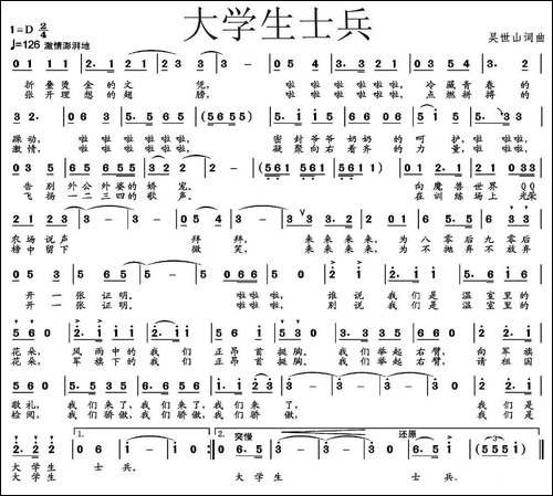 大学生士兵