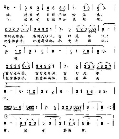 回家真好-关世辉词-曲致正曲