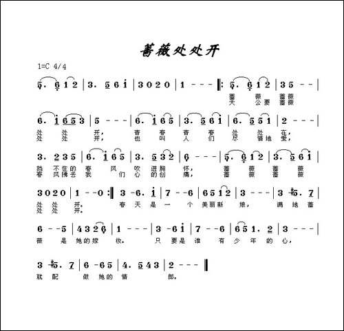 蔷薇处处开