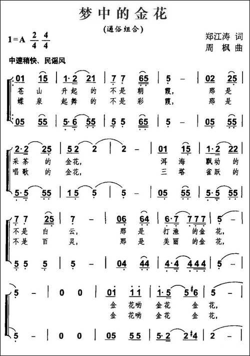梦中的金花