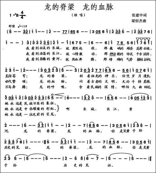 龙的脊梁-龙的血脉