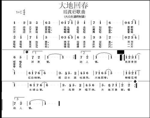 大地回春