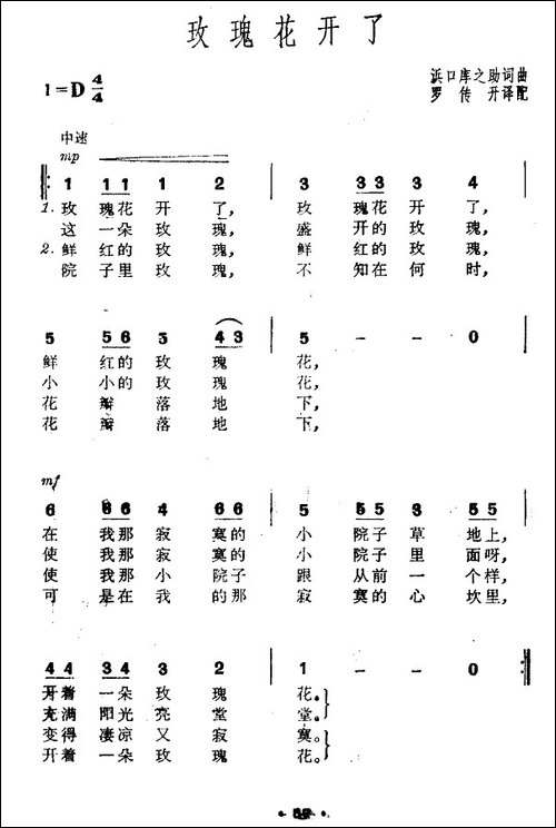 [日]玫瑰花开了